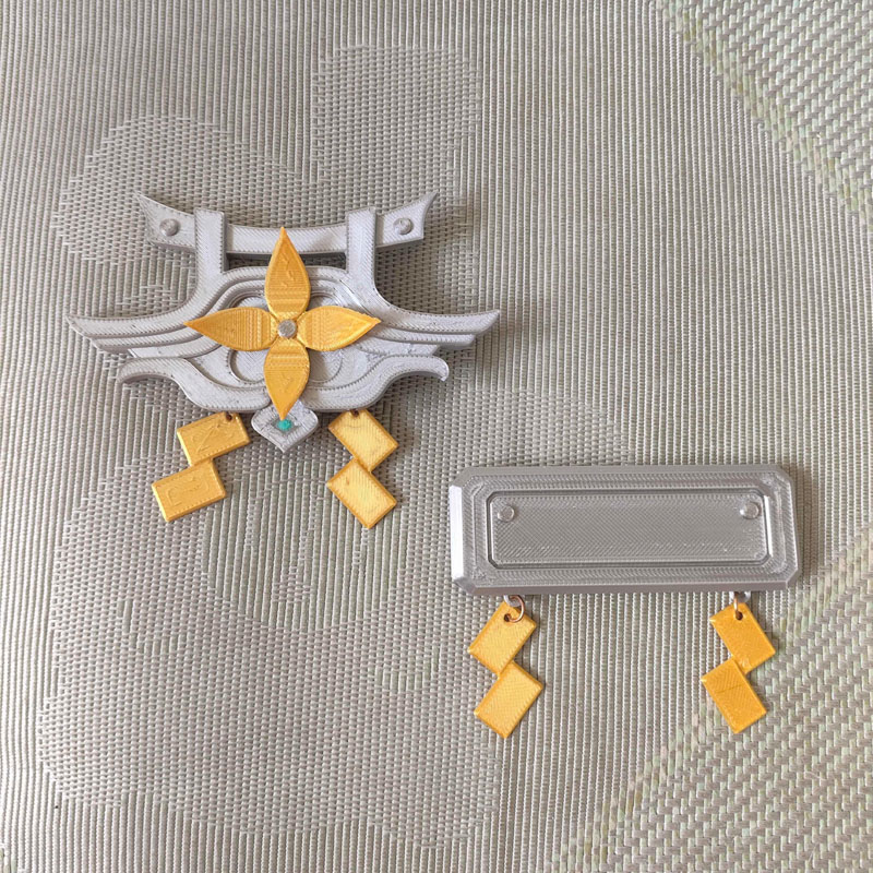 3D Printing Zone - Hoshimi Miyabi Cosplay Şapkalar Saç Tokası