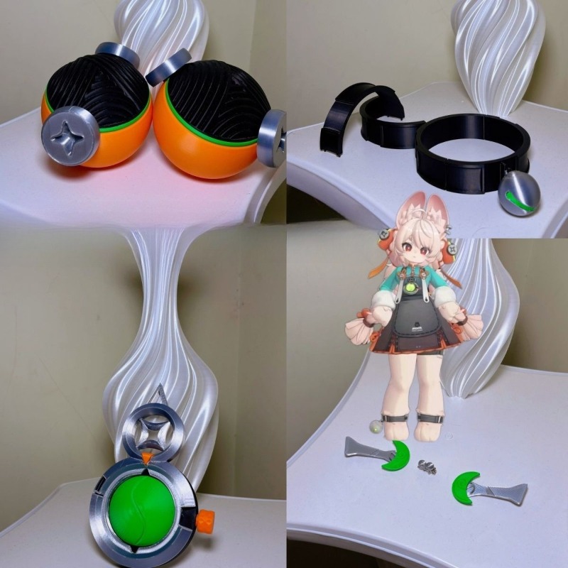 3D Printing Zone - Zhao Cosplay Oyunu Zenless Zone Zero
