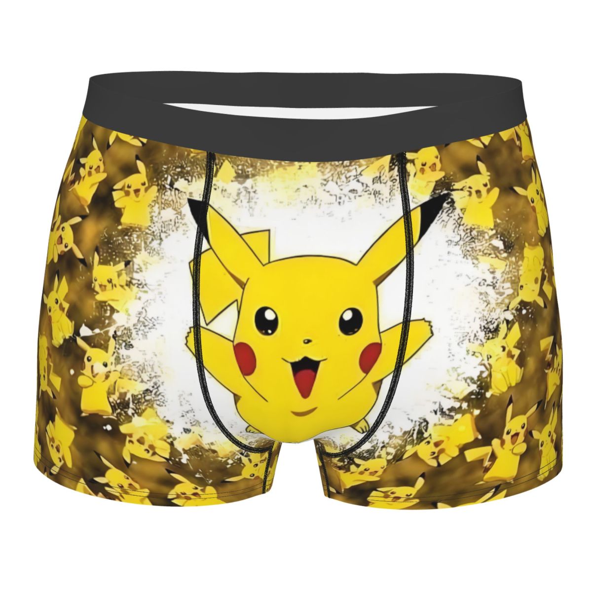 3D Printing Videos - Özel P-Pikachu Anime baksır şort erkekler