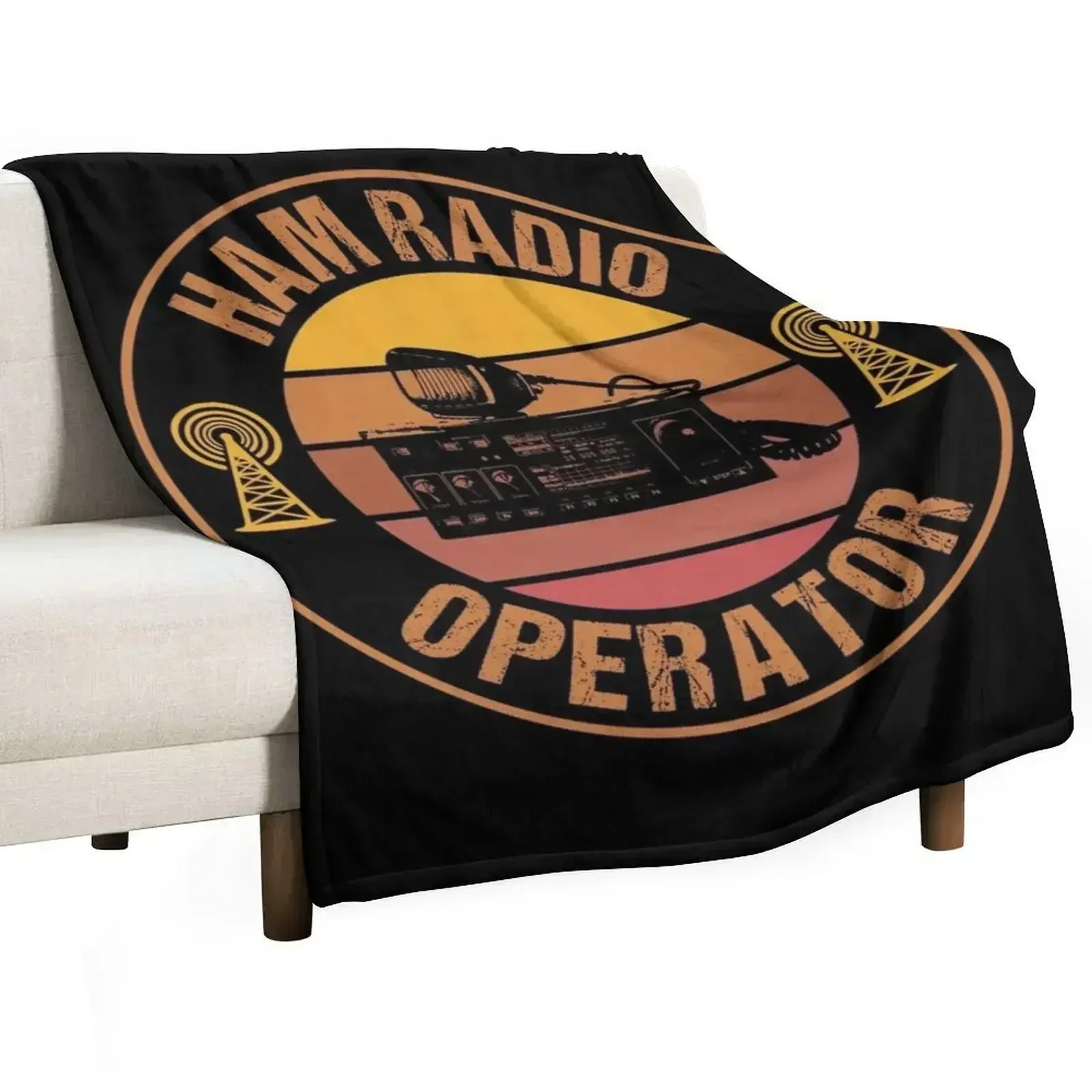 3D Printing Operator - Vintage Ham Radyo Operatörü Atma Battaniyesi