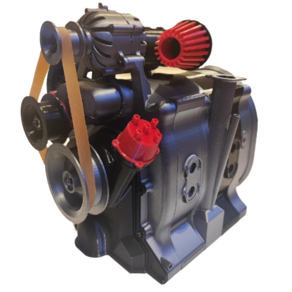 3D Printing Operator - RX8 Çift Rotorlu Minyatür Motor Modeli