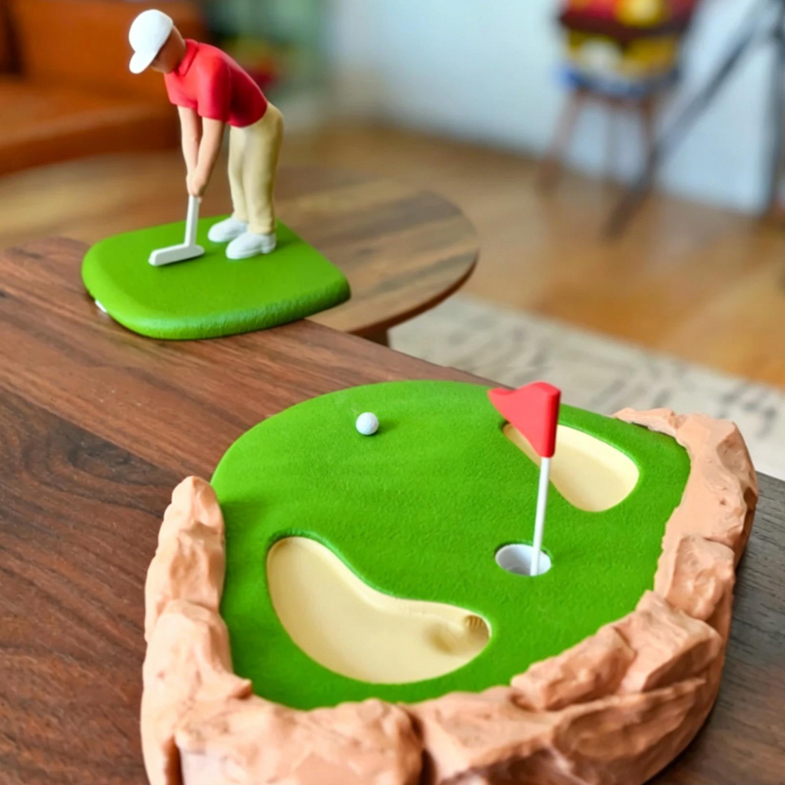 3D Printing Office Setup - Cep Golf Masası Oyunu Mini 3D