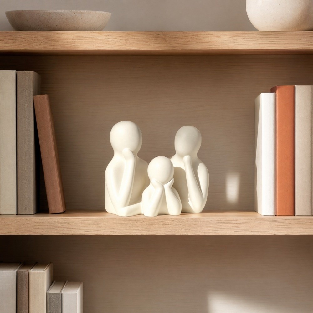Sarılan Çift Heykeli Soyut Ail - 3D Printing App incelemesi ve fiyatı