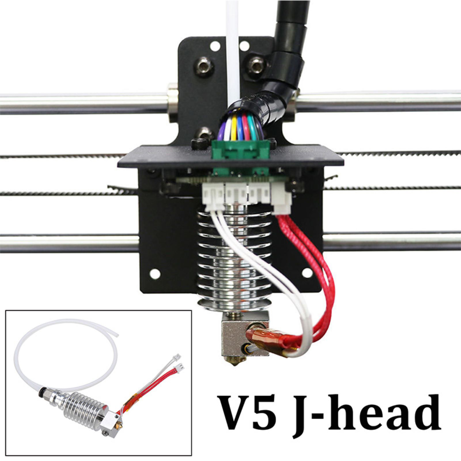1 Adet V5 J-Head Hotend Kiti 0 - 3D Printer Hotend Kit incelemesi ve fiyatı