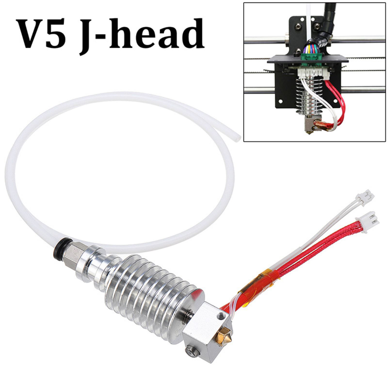 1 Adet V5 J-Head Hotend Kiti 0 - 3D Printer Hotend Kit incelemesi ve fiyatı