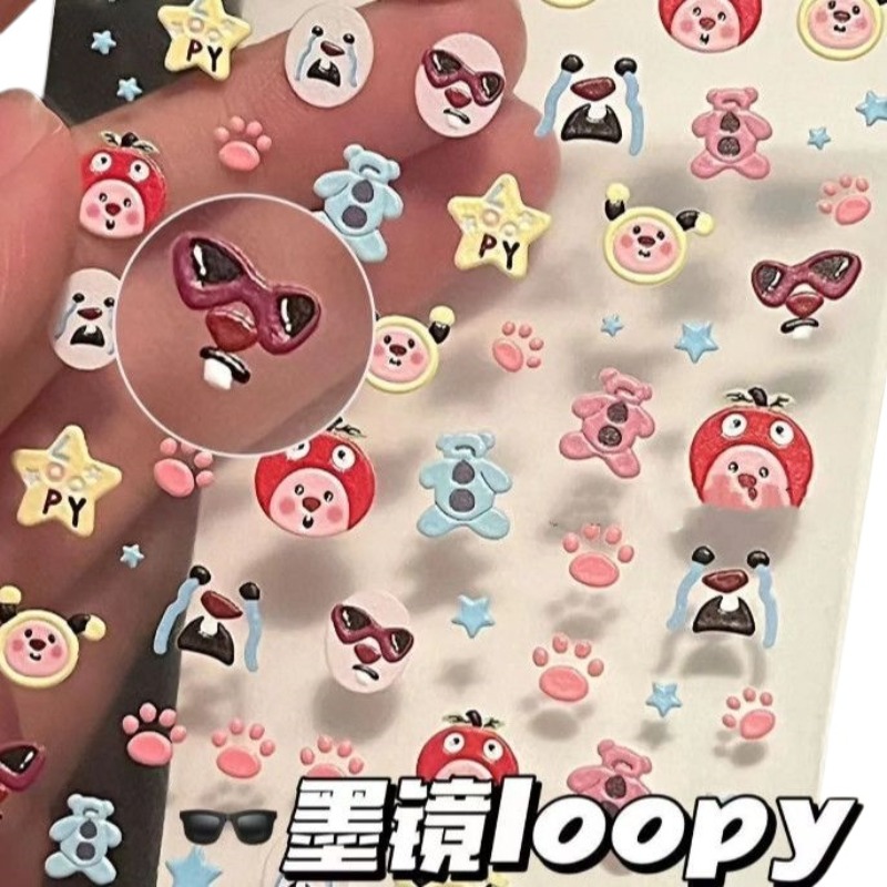 Loopy 3D kabartmalı çıkartma,  - 3D Printing Design incelemesi ve fiyatı