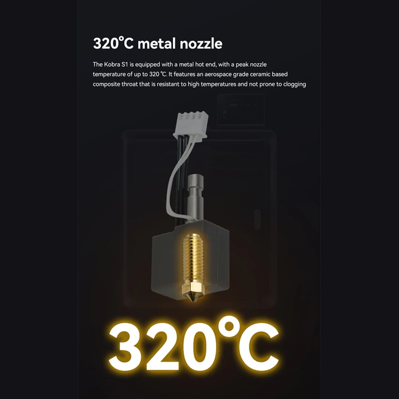 Anycubic Kobra S1 Hotend Kobra - 3D Printer Hotend Kit incelemesi ve fiyatı
