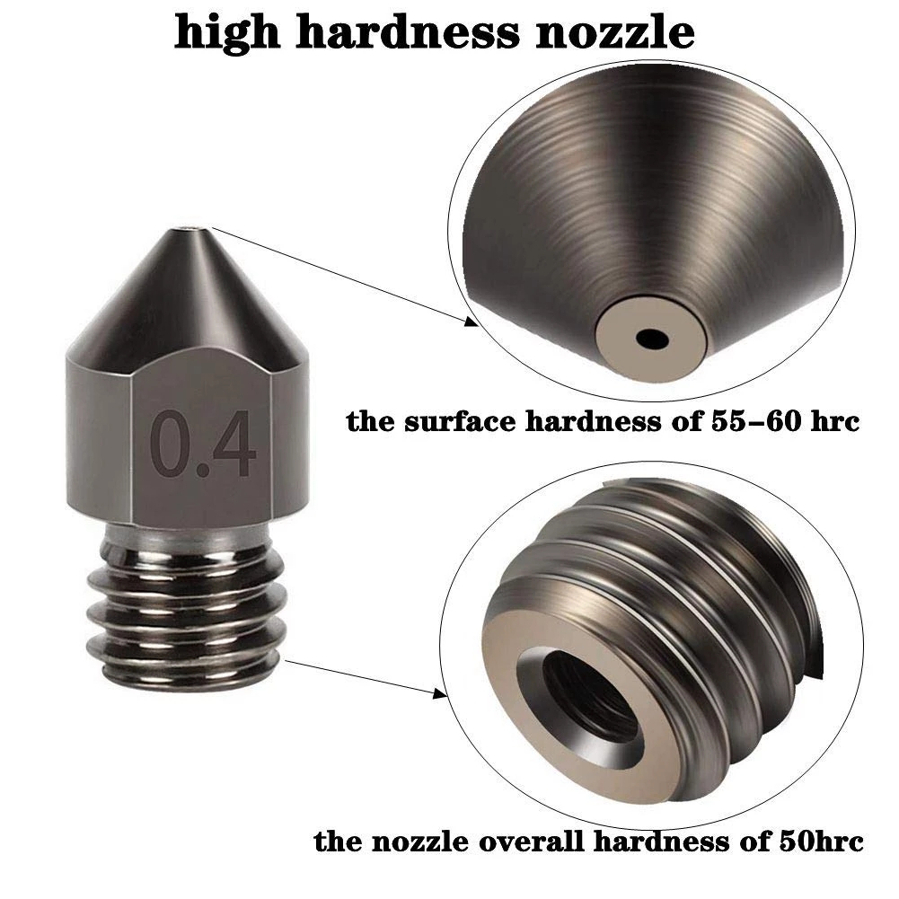 Süper Sertleştirilmiş Çelik No - 3D Printer Hotend Kit incelemesi ve fiyatı