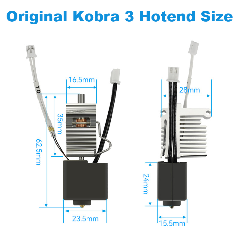 Anycubic Kobra 3 V2 Combo 3D Y - 3D Printer Hotend Kit incelemesi ve fiyatı