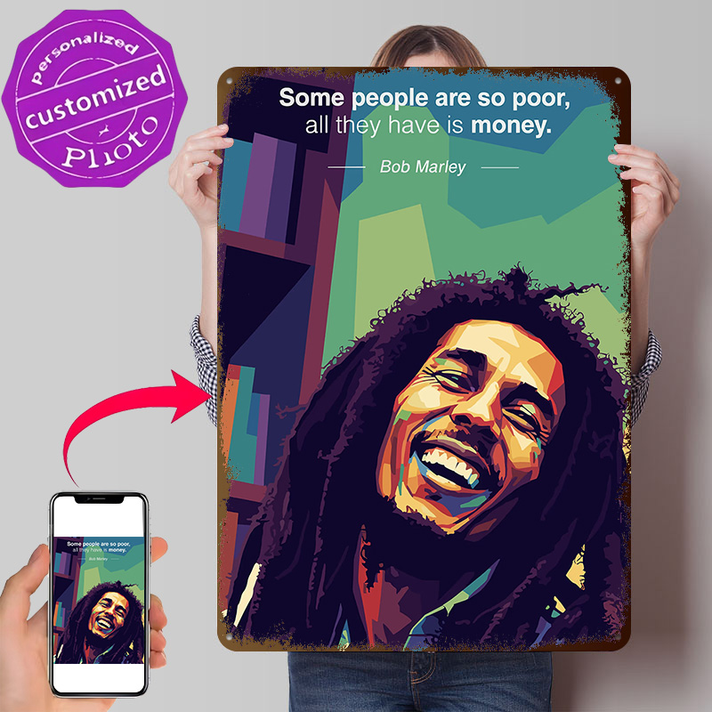 Bob Marley Alıntısı Pop Art 3D - 3D Printing Quote incelemesi ve fiyatı