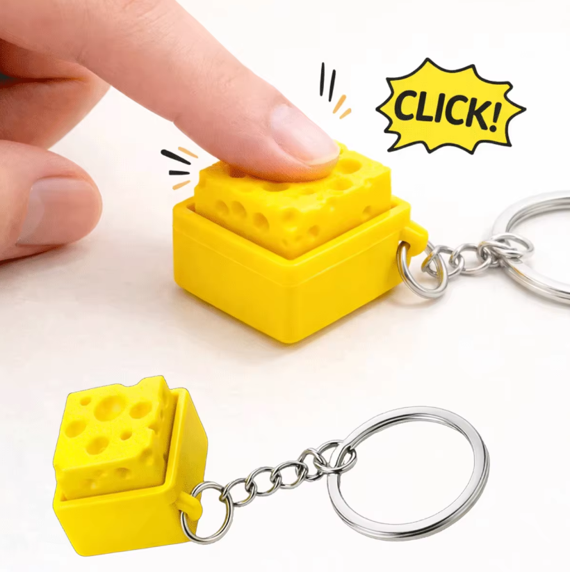 3D Baskılı Mini Peynir Klavye  - 3D Printing Toys incelemesi ve fiyatı