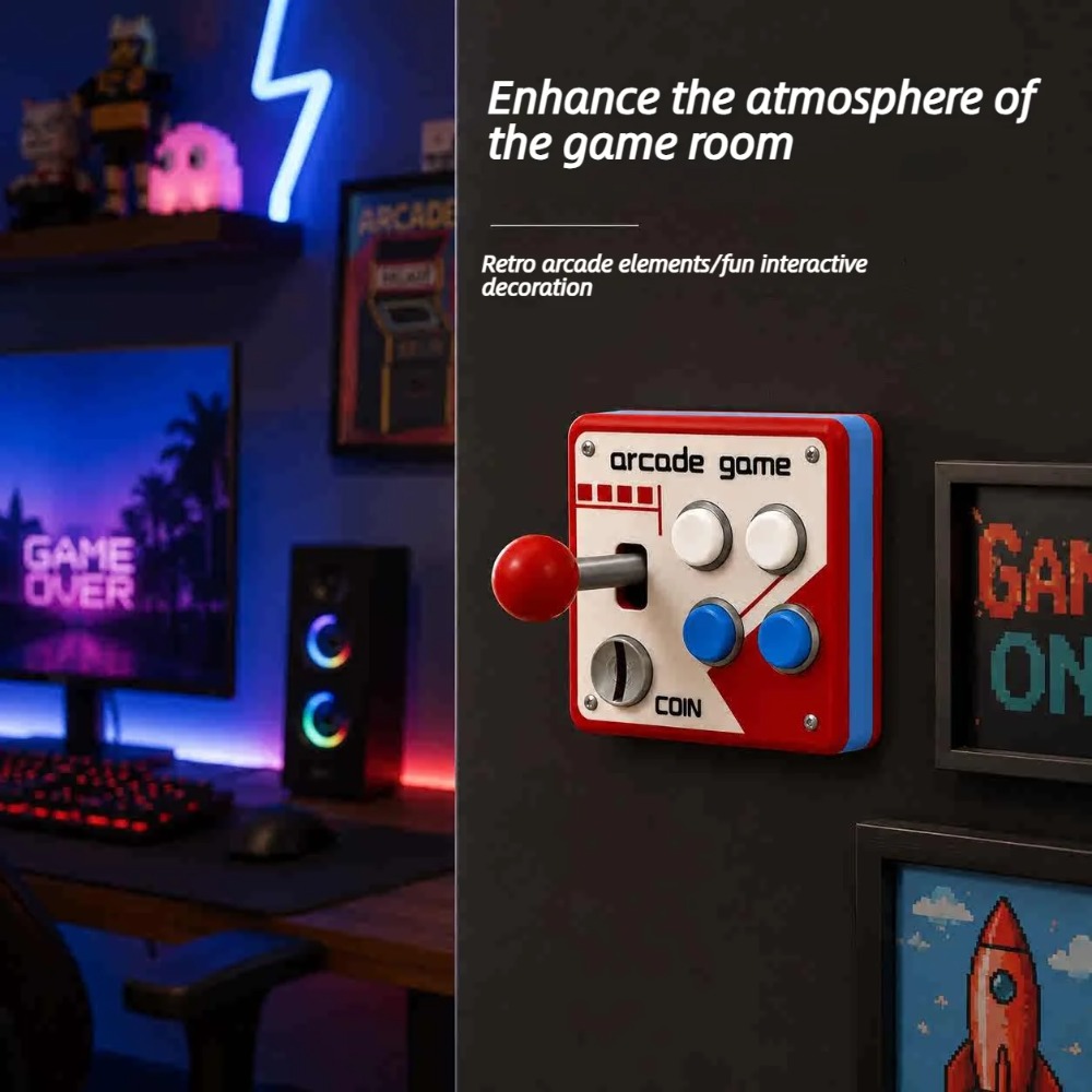 Retro Arcade Joystick Anahtar  - 3D Printing App incelemesi ve fiyatı