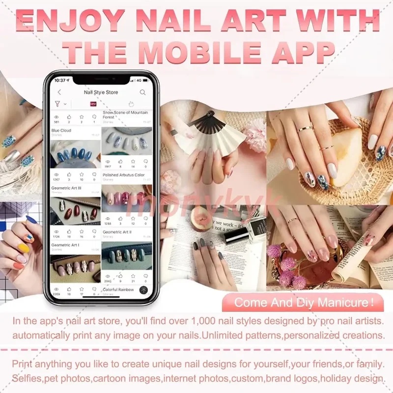 O2nails Tırnak Yazıcı Makinesi - 3D Printing Design Software incelemesi ve fiyatı