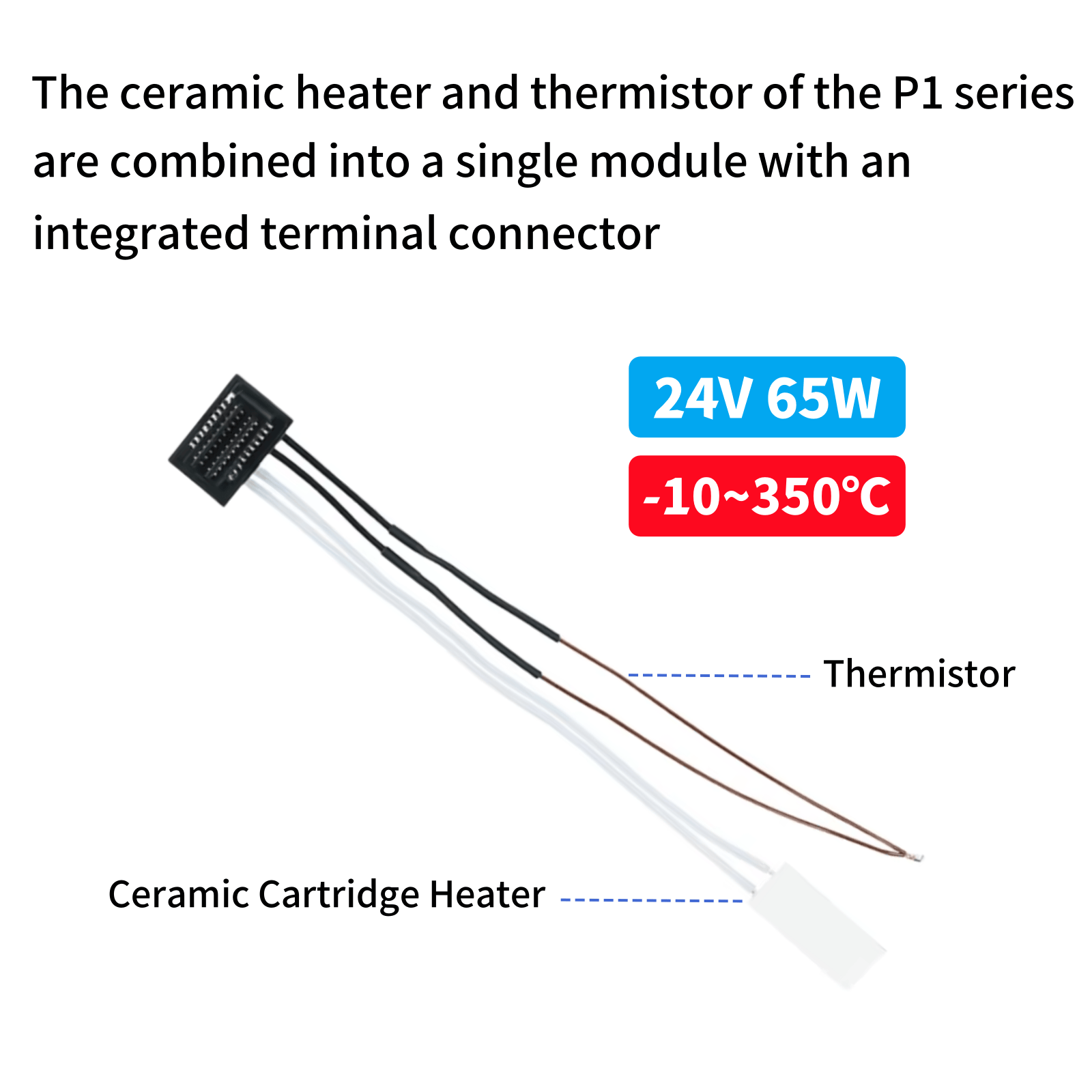 Bambu Lab P1P P1S için Caremic - 3D Printer Hotend Kit incelemesi ve fiyatı