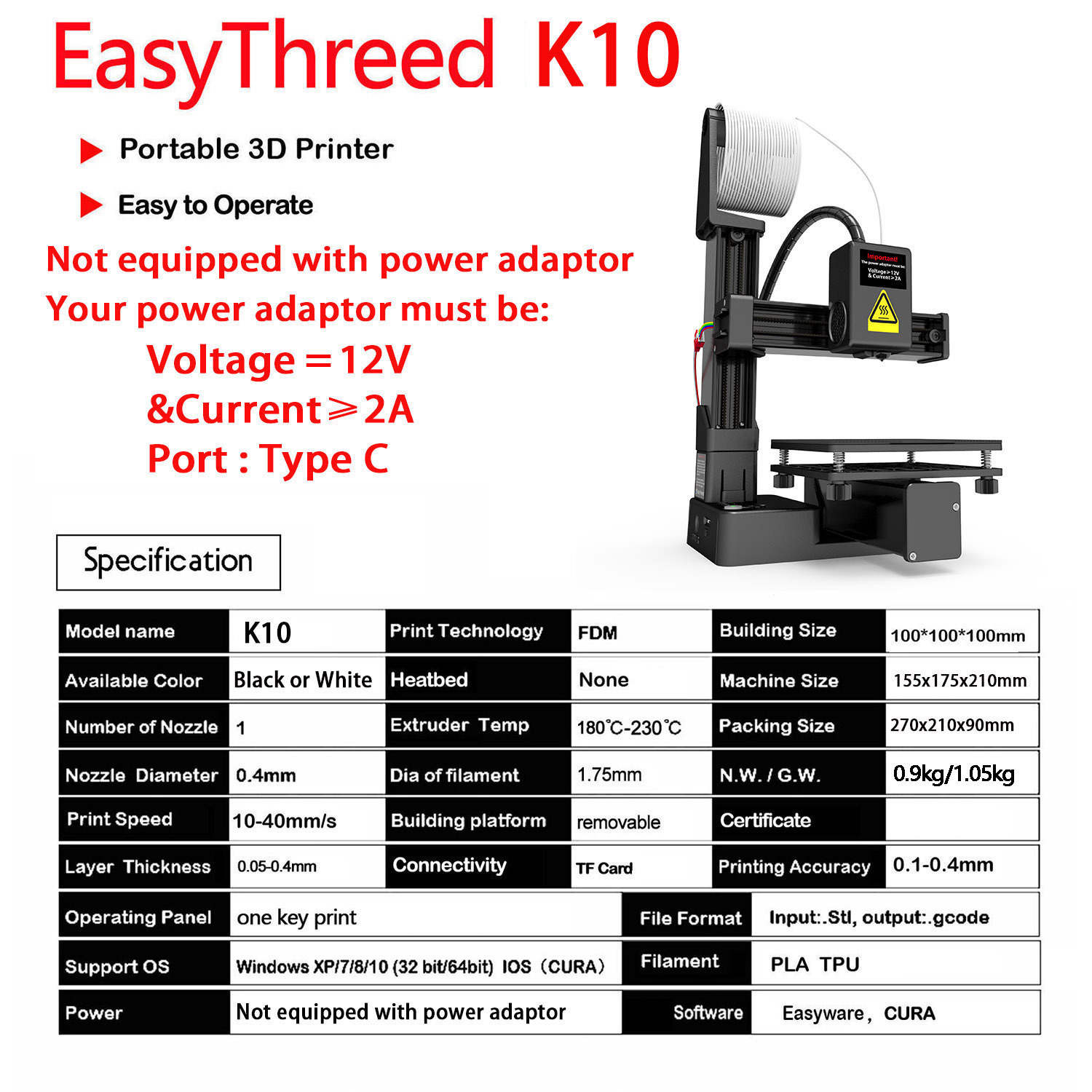 K10 Giriş Seviyesi 3D Yazıcı M - 3D Printing Design Software incelemesi ve fiyatı