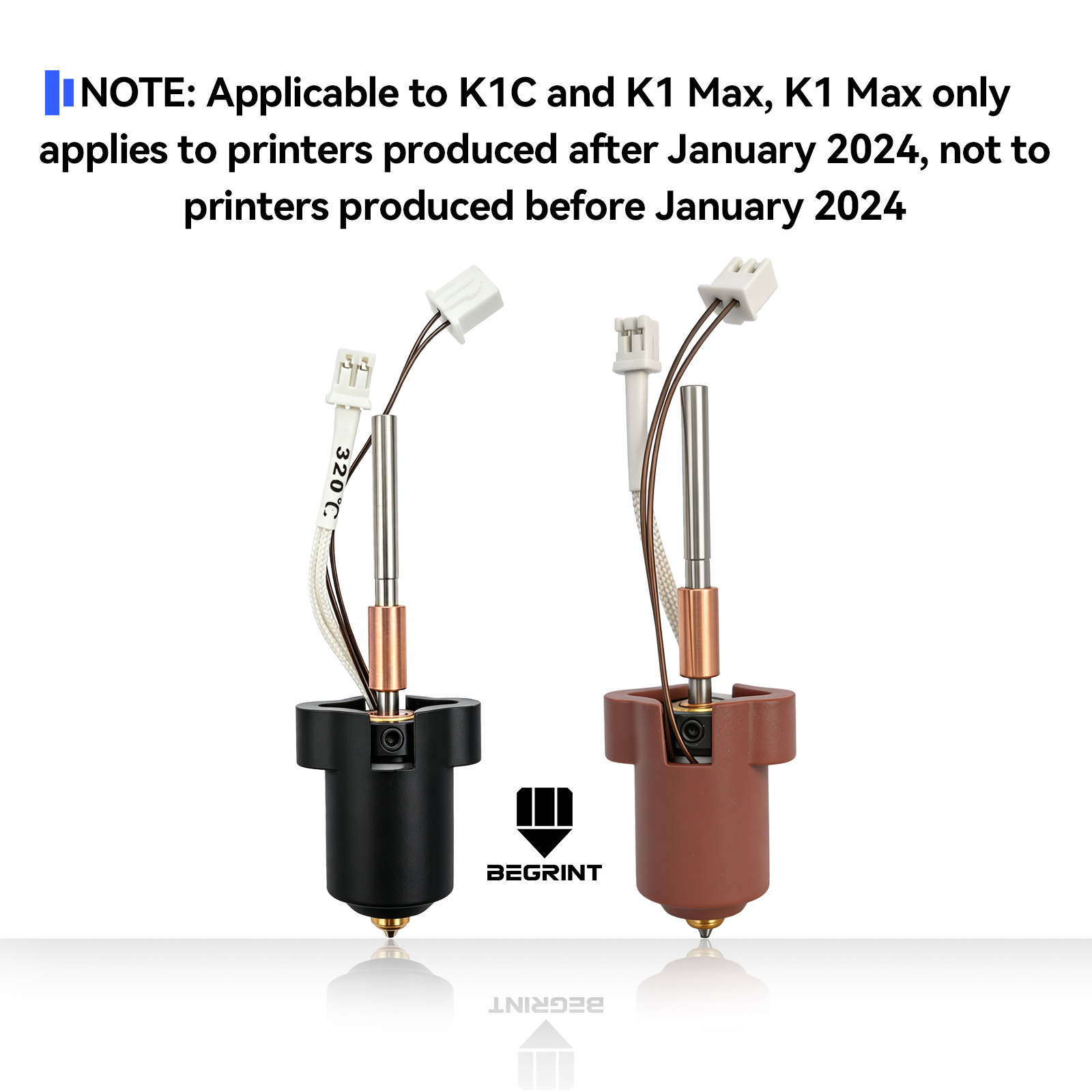 Creality K1C K1 MAX Hotend içi - 3D Printer Hotend Kit incelemesi ve fiyatı